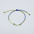 thumbnail image 2 of Pulsera de mujer, pulsera trenzada de cuerda hecha a mano, pulsera ajustable, regalo de joyería de amistad de amor, rayón 2 piezas JAMW Sencillez, 2 of 5