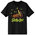 thumbnail image 7 of Scooby Doo and Shaggy with Creepy Green Eyes Men's Black Graphic Tee  - XXL, 7 of 7