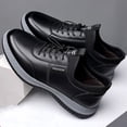 thumbnail image 4 of Zapatos de Hombre de Algodón Único Opcional Zapatos de Cuero Casuales para Hombres Zapatos de Algodón Transpirables para Hombres Zapatos de Tablero de Superficie Suave con Parte Inferior Suave para, 4 of 6