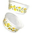 thumbnail image 3 of Lemon Printed Storage Bowls With Lids - 2 Count Pack, 3 of 3