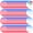 72 Pcs July 4th Glow Sticks (3 Color in 1), variant on Joyfy 99pcs July 4th Glow Sticks Bracelets Necklaces Glasses, Red White and Blue Patriotic Glow Sticks Bulk, Glow in the Dark Party Favors for Kids Adults, Independence Day Parade