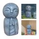thumbnail image 4 of 5x Buda Japonés Monje Feliz Con Las Manos Entrelazadas En Oración Mini Estatua, 4 of 8