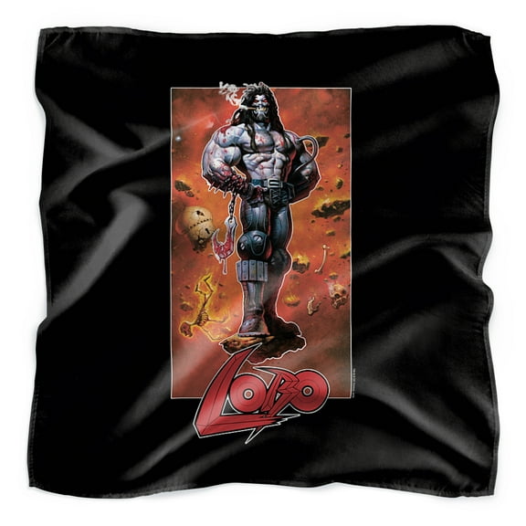 Lobo Pose Bandana (21 in x 21 in)