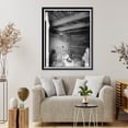 thumbnail image 4 of Historic Framed Print, Rush Creek Hydroelectric System, Worker Cottage, Rush Creek, June Lake vicinity, Mono County, CA - 6, 17-7/8" x 21-7/8", 4 of 9