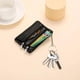 thumbnail image 3 of Monedero de moda para mujer, mini bolso de mano de cuero suave, billetera pequeña, llavero, billetera corta, bolso con cremallera, monedero, tarjetero, 3 of 5