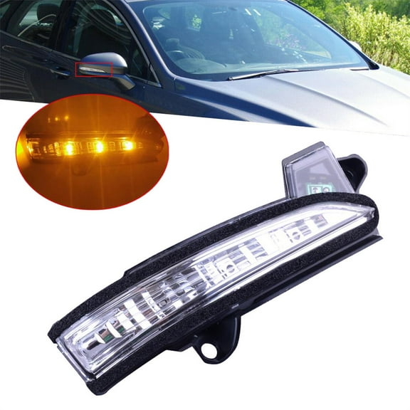 Acaigel Right Side Rh Turn Signal Mirror Blinker Light For 2013-2020 Ford Fusion