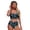 Blue, variant on Womens Bathing Suits Floral Print Tankini Bikini Separates Two Piece Swimwear Summer Swimsuit