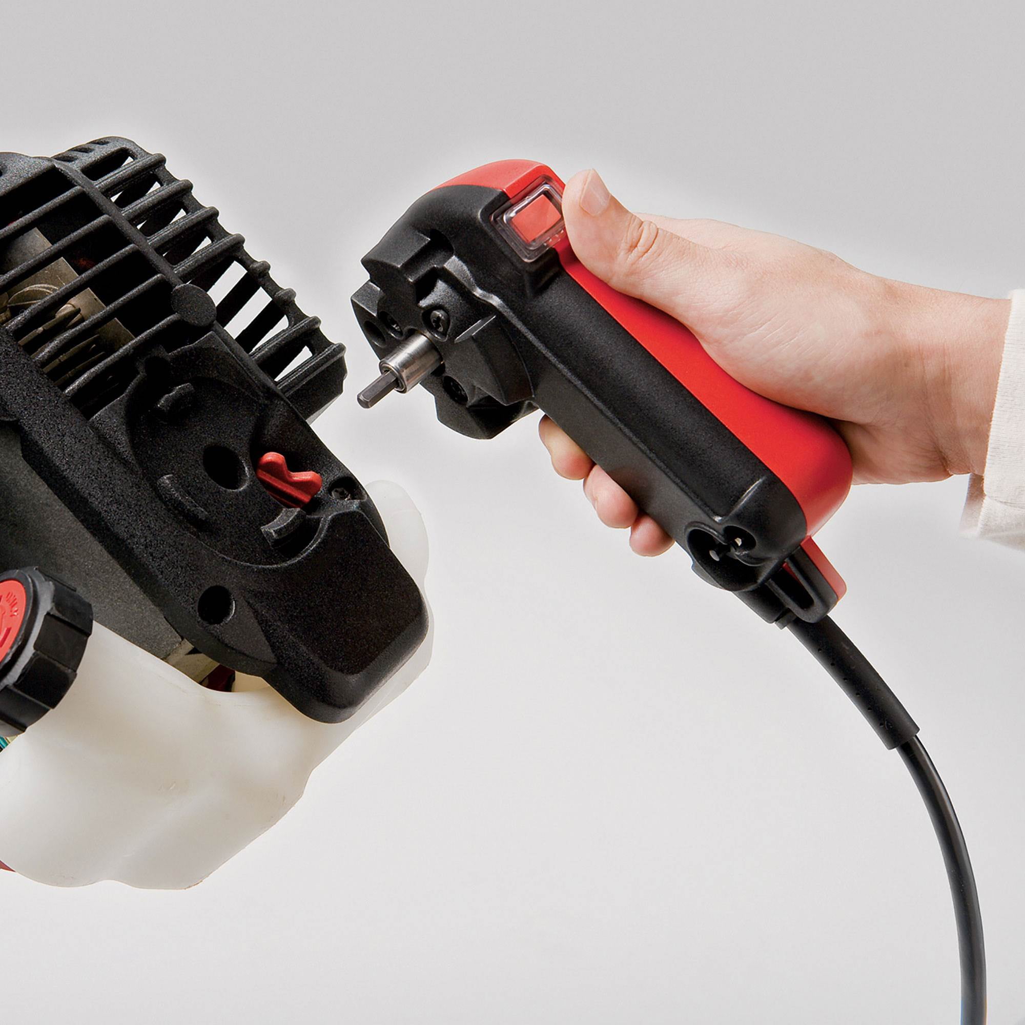 Troy Bilt Jumpstart Corded Electric Handheld Tool Push Button Engine Starter Walmart Com Walmart Com