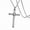 Six Characters, variant on New men's cross necklace five-pointed star necklace flame cross necklace domineering fashion pendant