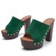 thumbnail image 1 of Nuevas sandalias de mujer cómodas de suela gruesa de tacón alto de boca de pescado Wmkox8yii  hfjk3631, 1 of 6