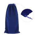 thumbnail image 4 of Unique Bargains Microfiber Pouch Soft Storage Drawstring Gift Bag Dark Blue 8x17, 4 of 5
