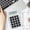 Black, variant on YIMWNYI Transparent Calculator, 8 Digit Mini Desktop Calculator with Big Buttons, Compact ABS Plastic Pocket Calculator, Energy Saving and Portable for Business and Office Use