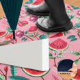 thumbnail image 2 of Yayeee Doormat for Inside 20"x32" Absorbent Low-Profile Washable Non-Slip Rubber Backed Entryway Rug, Pink Tropical Pattern, 2 of 8