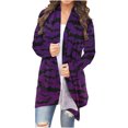 thumbnail image 2 of DDAPJ pyju Womens Halloween Cardigan,Halloween Cardigan for Women Pumpkin Cardigans Long Sleeve Fall Open Front Cardigan Sweaters Outwear, 2 of 7