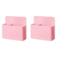 thumbnail image 1 of 2Pc Magnetic Chalk Boxes Magnetic Chalk Box Plastic For Classroom Office Desk Pink, 1 of 5