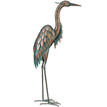 Patina Heron 27 - 11.75 x3.5 x27
