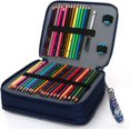 thumbnail image 4 of GHSDFBB Twill Fabric Pencil Case with Zipper Closure, Blue Rose, 171 Count, 4 of 6