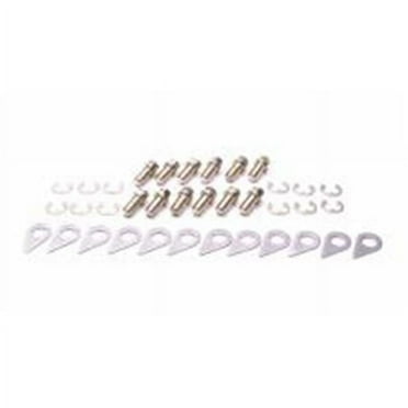 12-Point Header Bolt Kit For Big Block Ford Engines - Grade 8 Duplex Nickel Finish