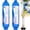 Blue, variant on SPEEDWOW 2Pcs RV Water Filter, RV Inline Water Filter with Flexible Hose Protector, NSF Certified, KDF&GAC Reduces Bad Taste, Odors, Chlorine, Sediment, Camping Essentials for Fresh Drinking Water