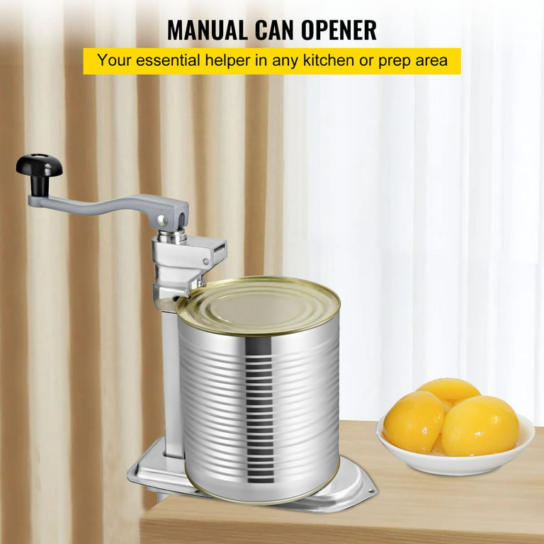 Heavy-Duty Commercial Grade Manual Can Opener with Base - 40 cm