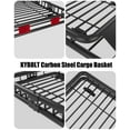 thumbnail image 6 of Universal Roof Rack Carrier Basket, 200 Lbs Capacity Car Cargo Rack with Extension Luggage Holder Basket Heavy Duty for SUVs, Trucks, Vehicles, 6 of 8