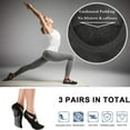 thumbnail image 2 of pairs of yoga socks Women's Anti-slip Garters Ballet Dance Socks Yoga Pilates Ballet, 2 of 5