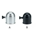 thumbnail image 4 of ABS Trailer Hitch Ball Cover Replacement Tow Portable Waterproof Dustproof Oilproof RV Automotive Boats Cap Protector Part with Rotary Knob Silver, 4 of 6