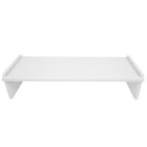Milisten 1Set Plastic Computer Monitor Riser for Desk Space Maximization 50.00X19.00X11.60in