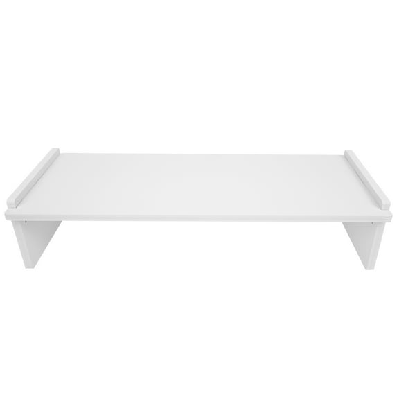 Milisten 1Set Plastic Computer Monitor Riser for Desk Space Maximization 50.00X19.00X11.60in