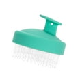 thumbnail image 5 of FITYLE Scalp Massage Shampoo Brush, Hair Scrubber, Floriated Shower Comb, Lightweight Hair Wash Tool Scalp Brush for Wet, Thick, Dry Light Green, 5 of 9