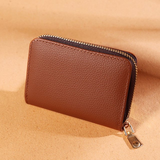 Mini bolso portátil para guardar tarjetas para mujer, tarjetero, llavero, monedero