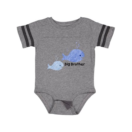 

Inktastic Big Brother with Lil Brother Gift Baby Boy Bodysuit