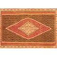 thumbnail image 1 of Ahgly Company Indoor Rectangle Abstract Orange Contemporary Area Rugs, 7' x 10', 1 of 1