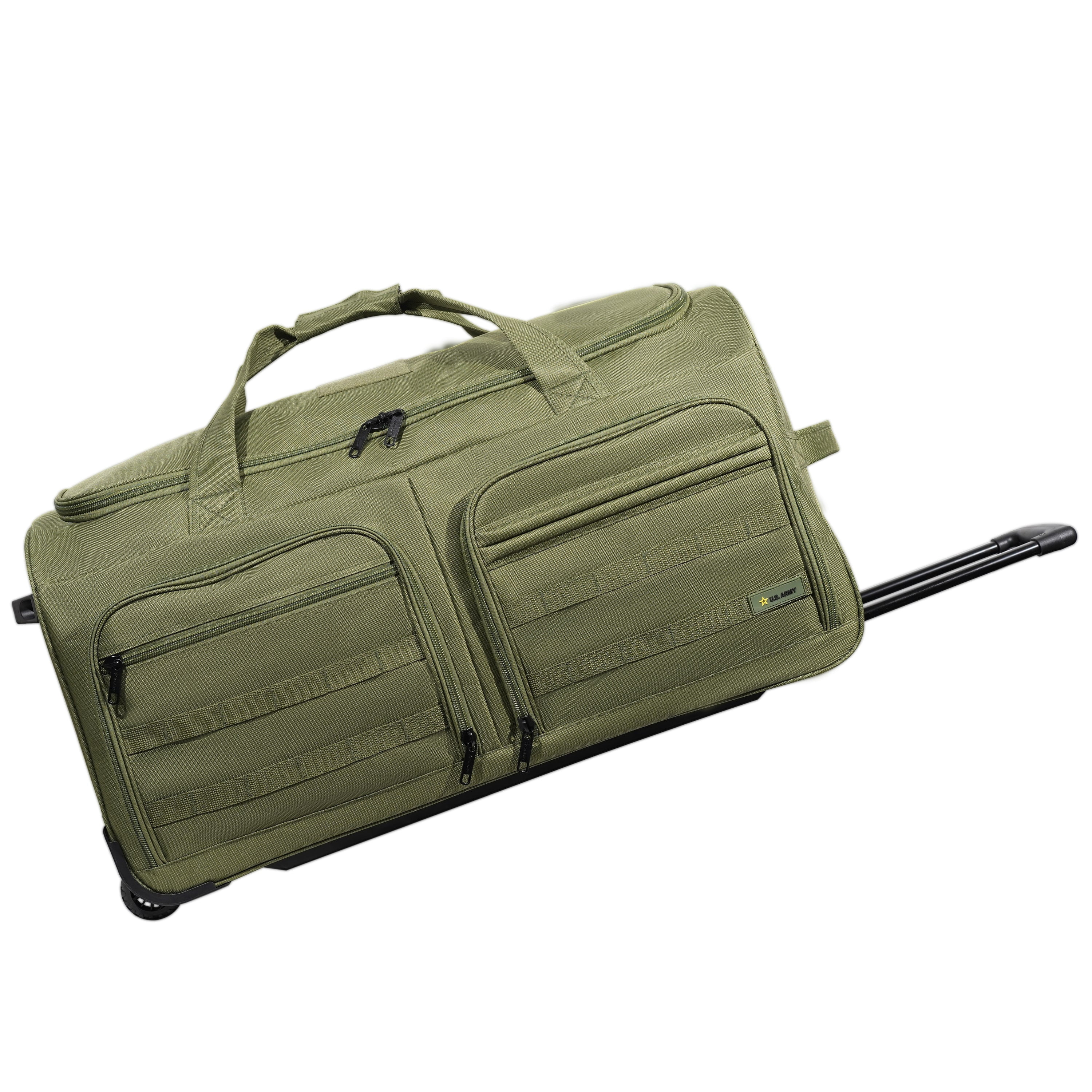 US ARMY ROMEO 31-inch Tactical Rolling Duffel Green