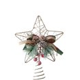 thumbnail image 1 of Adorno para árbol de Navidad, colgante de estrella de cinco puntas, adornos de Pinecone de bayas, decoración de Año Nuevo, 2024, 1 of 4