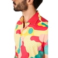 thumbnail image 6 of OppoSuits Men's Summer Shirts SHIRT Short Sleeve Coral Camo - XS Multicolor, 6 of 6