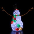 thumbnail image 4 of Northlight LED Lighted Commercial Grade Acrylic Snowman Outdoor Christmas Decoration - 22", 4 of 10