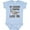 AE-Light Blue, variant on Grammy and Pawpaw Sloth Boys or Girls Baby Bodysuit