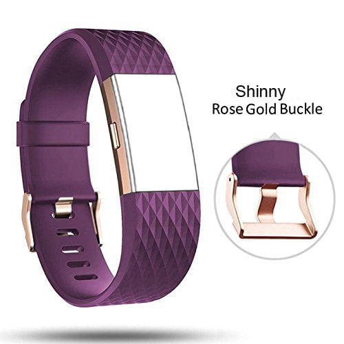 DB for Fitbit Charge 2 Bands Rose Gold 