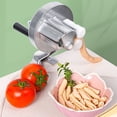 thumbnail image 4 of Xuewenshw Machine à Cavatelli Manuelle Portable Machine à Pâtes Manuelle Ergonomique Design à Manivelle Machine à Presser Design Révolutionnaire Ensemble d'Outils en Alliage d'Aluminium Macaroni Batteur sur Socle Tapis Coulissant, 4 of 8