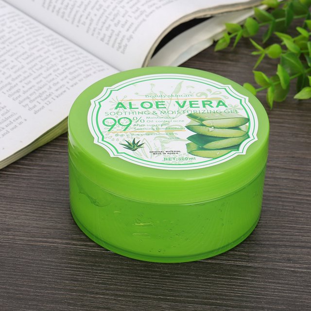 Gel hidratante de aloe vera gel de belleza Gel hidratante de aloe vera Crema para el cuidado de la piel sin lavado para dormir 300g ANGGREK Otros