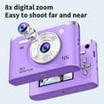 thumbnail image 5 of up to 65% off karymi Digital Camera 1080P HD Photography Supports Up to 50MP Electronic Stabilization 8X Digital CCD Student Portable Camera Summer Clearance The Big Save Womens Gifts, 5 of 7