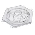 thumbnail image 4 of Molde de Fabricación de Jabón de Vela en Forma de Flor de Loto Transparente de Plástico 3D para Manualidades de Bricolaje, 4 of 9