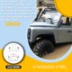 thumbnail image 5 of Ounissouiy Paquete de 2 1/12 montaje de engranaje de coche de Control remoto DIY modificación mejorada soporte de vehículo reparación pieza de Kits de construcción modelo Plata, 5 of 6