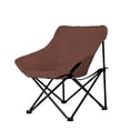 thumbnail image 2 of S SERENABLE Chaise de Camping Confortable Légère Chaise Portable pour Pelouse Randonnée Plein Air Brun, 2 of 9