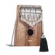 thumbnail image 5 of LINGTING LINGTING K17S Kalimba de 17 Teclas en Madera de Caoba con Estuche, Bolsa, Martillo de Afinación, Cadena de Trémolo y Adornos de Borlas – Ideal para Músicos Viajeros y Ceremonias Especiales, 5 of 6