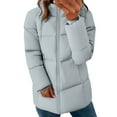 thumbnail image 3 of Pyhlmscde Women's Winter Warm Thicken Long Outwear Pockets Coat, Winter Coats for Women, Womens Winter Coats, Winter Clothing for Women, 3 of 6
