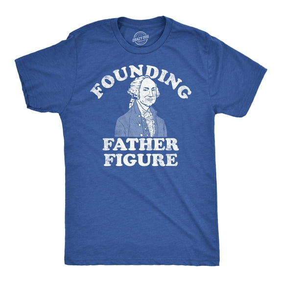 Mens Funny T Shirts Founding Father Figure Sarcastic President Graphic Tee for Men Graphic Tees