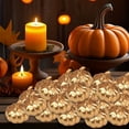 thumbnail image 4 of DAMAI 10 Pcs Assorted Small Artificial Gold Pumpkins Harvest Decorative,Artificial Cushaw Faux Autumn Fall Pumpkin Decoration,Foam Pumpkins for Fall Halloween Thanksgiving Farmhouse Rustic Tabletop, 4 of 7