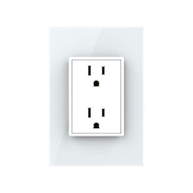 Enchufes eléctricos: receptáculo dúplex vertical LIVOLO 15A